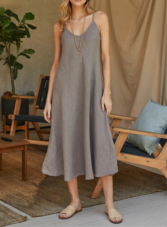 Italian Linen Maxi Slip