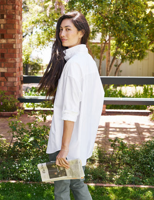 SHIRLEY Oversized Button-Up Shirt