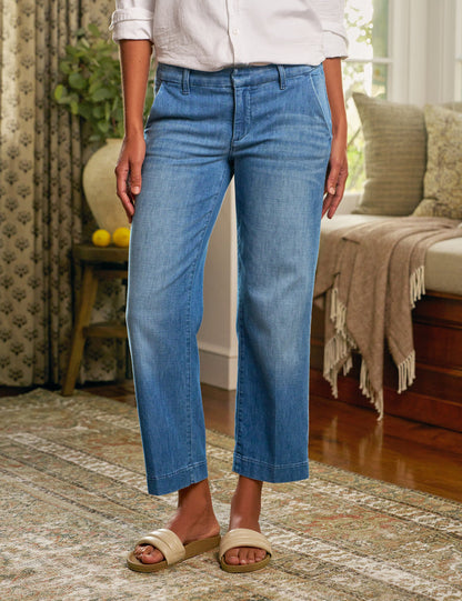 Italian Wide Leg Chino