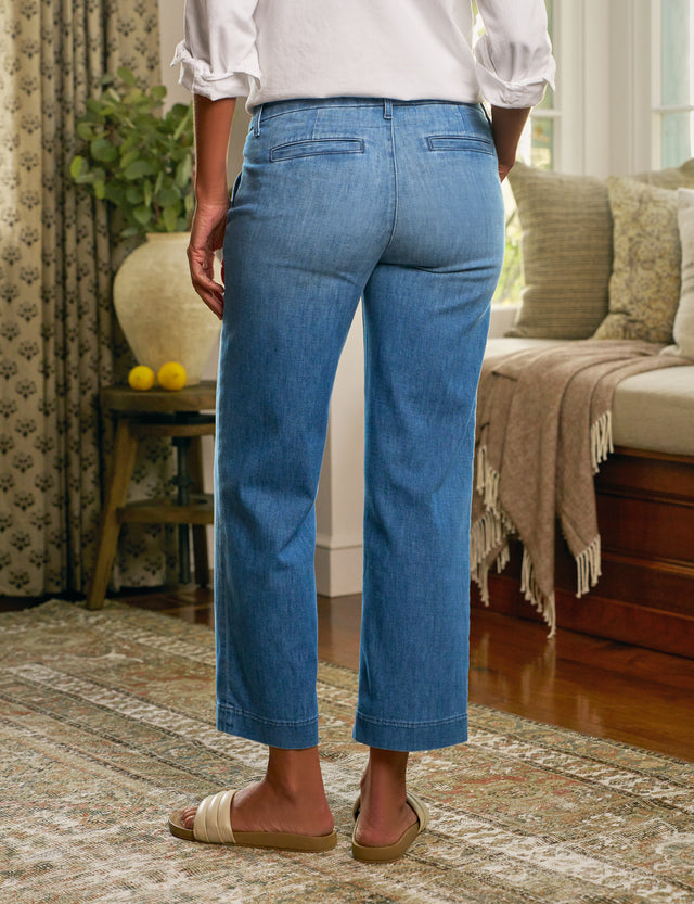 Italian Wide Leg Chino