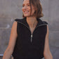 Hally Half Zip Vest