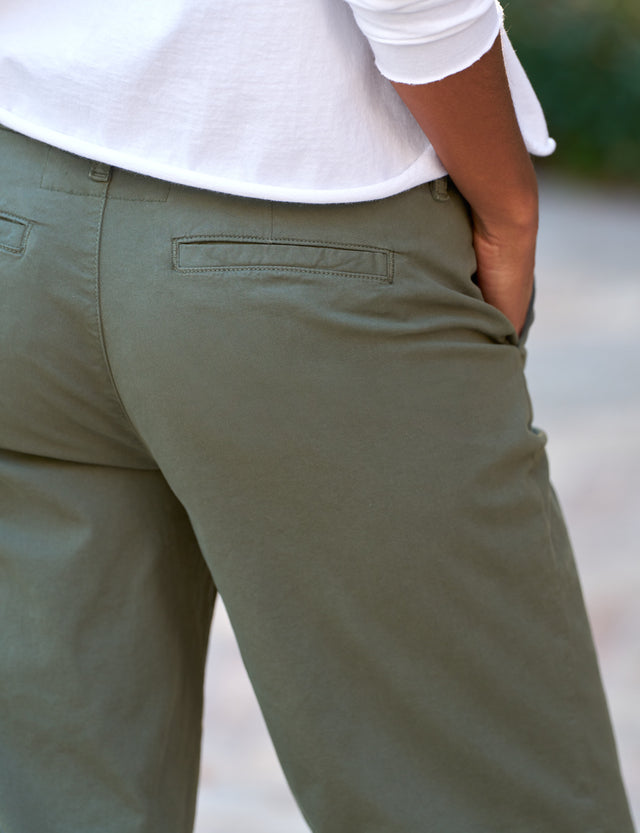 Italian Wide Leg Chino