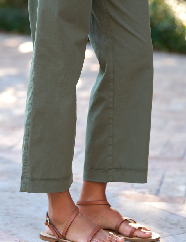 Italian Wide Leg Chino