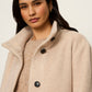 Bundled Wool Coat