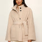 Bundled Wool Coat
