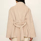 Bundled Wool Coat