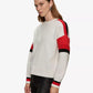 Sporty Stripe Crewneck