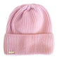 Cashmere Ribbed Cuff Beanie