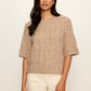 Pointelle Sweater Tee