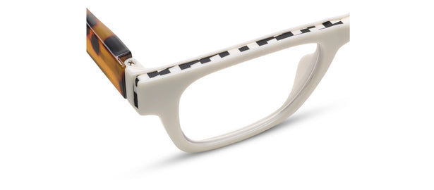Bernadette - White/Tokyo Tortoise