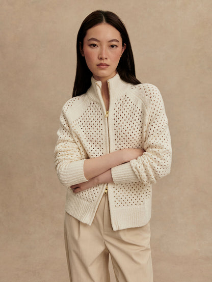 Mandy Boucle Knit Jacket