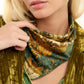 Amber Palace Olive Scarf