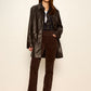 Avid Vegan Leather City Coat