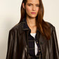 Avid Vegan Leather City Coat
