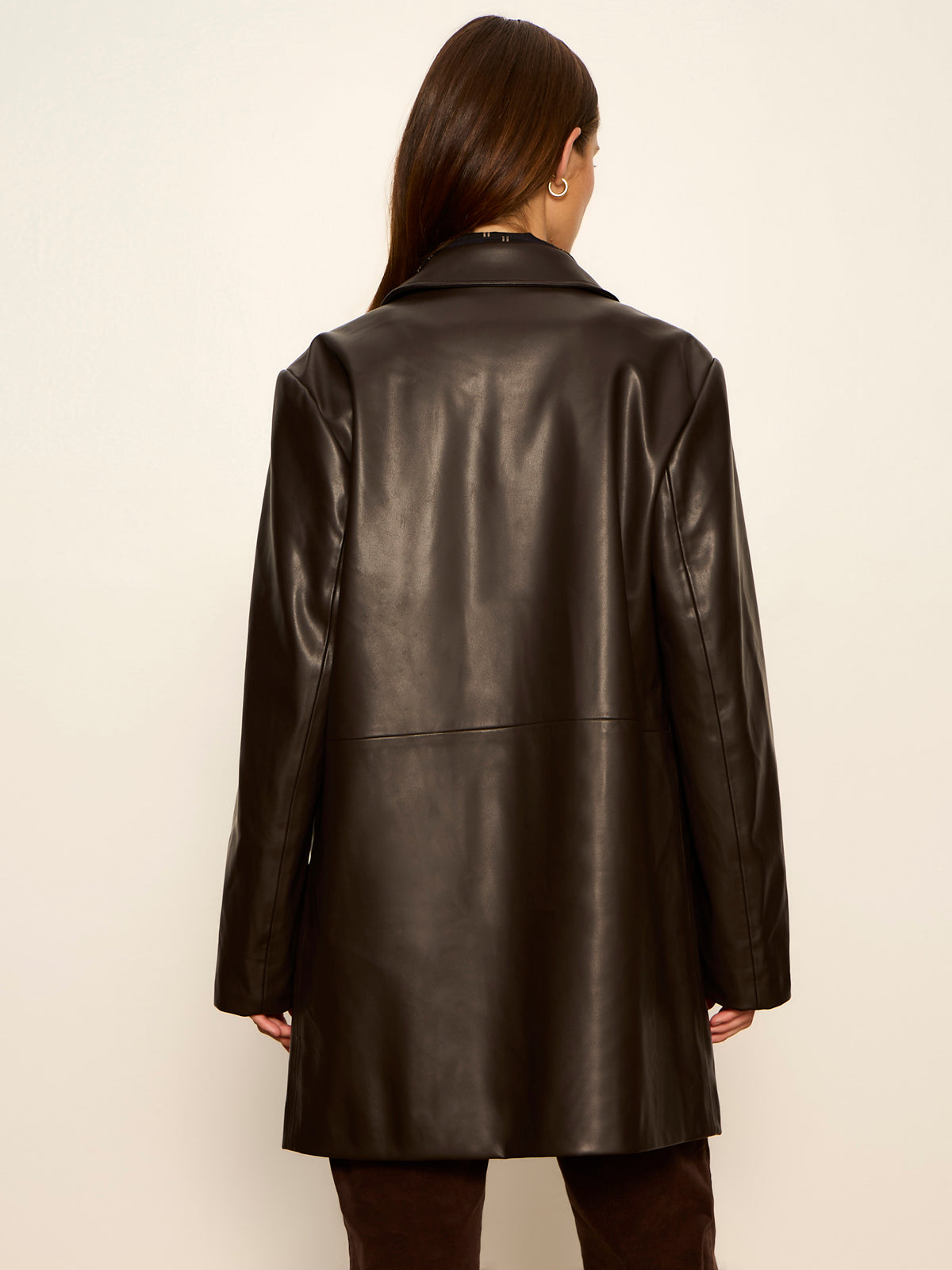 Avid Vegan Leather City Coat