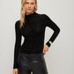 Velvet Ruched Top