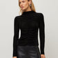 Velvet Ruched Top