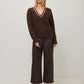 Ash Embellished V Neck