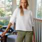 Monterey Pointelle Sweater