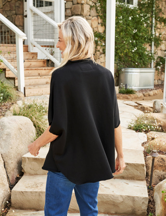 AUDREY Funnel Neck Capelet