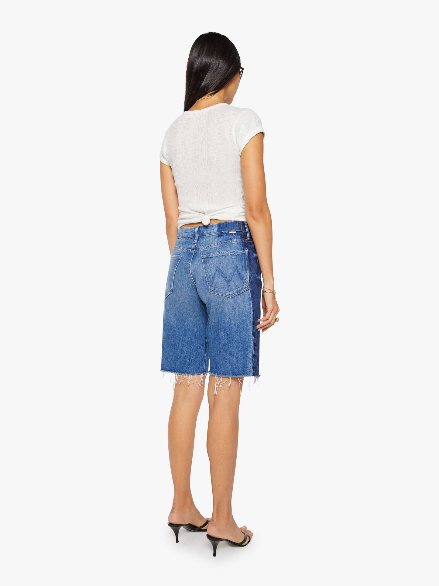 Mid Rise Maven Bermuda Fray