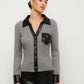 Isabella Faux Leather Top