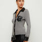 Isabella Faux Leather Top