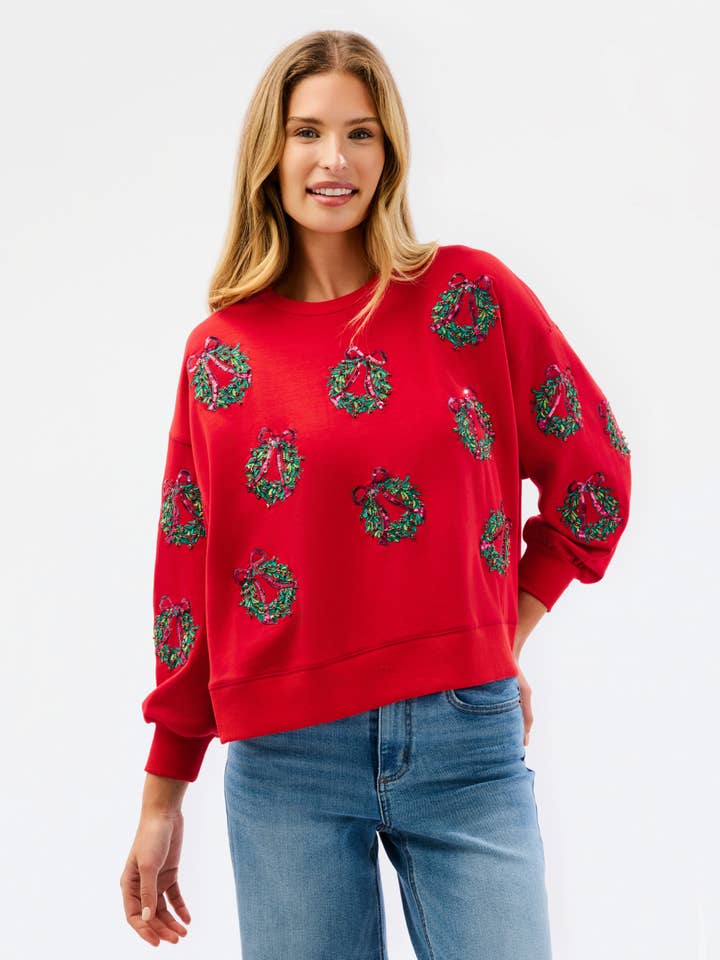 Sweatshirt Millie Berry Wreaths