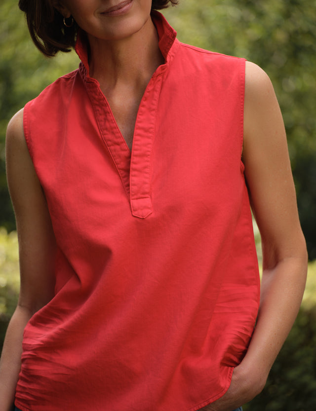 Olivia Sleeveless Polo