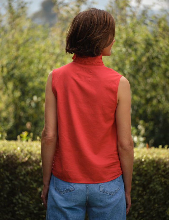 Olivia Sleeveless Polo