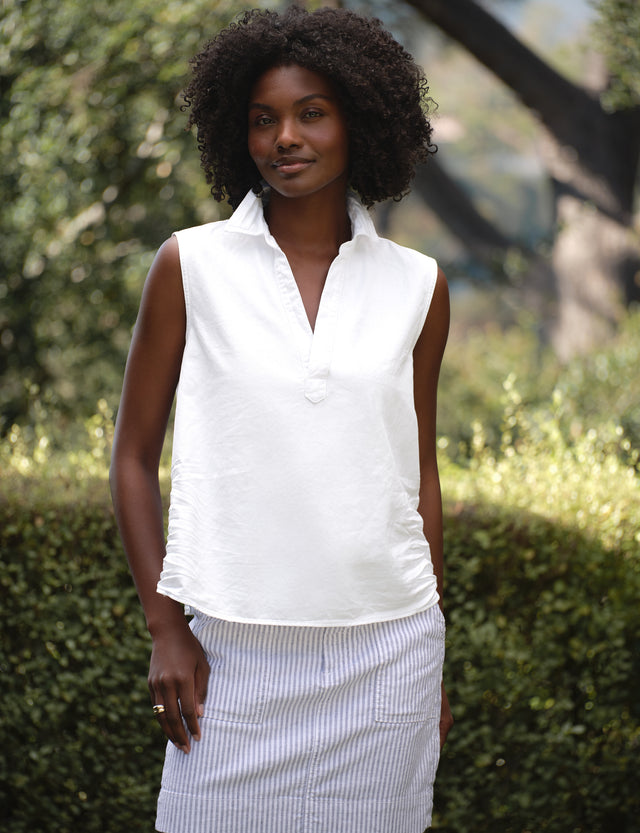 Olivia Sleeveless Polo