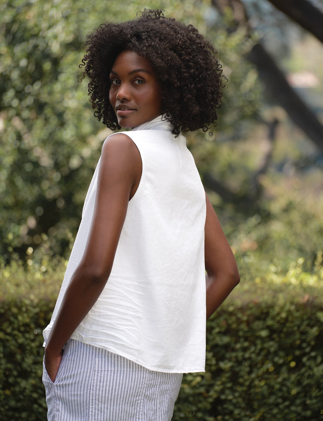 Olivia Sleeveless Polo