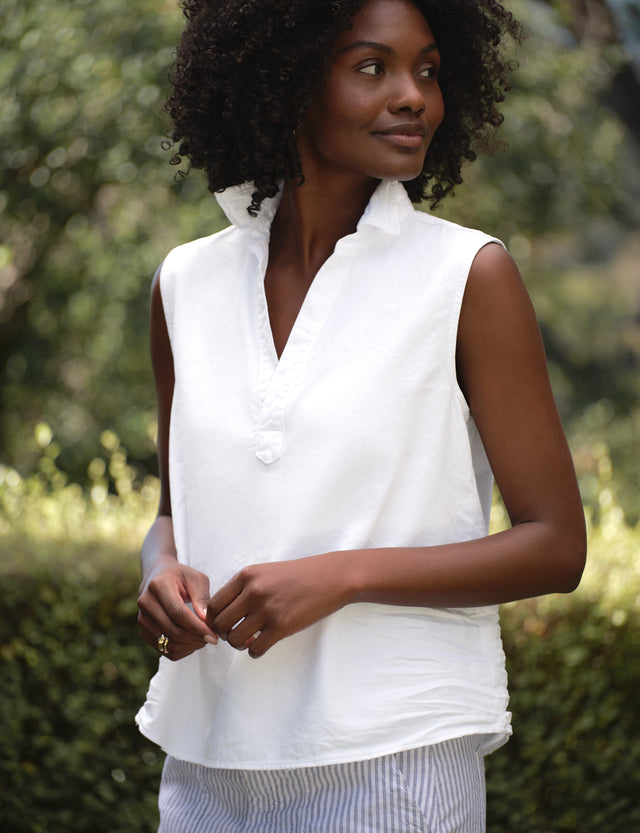 Olivia Sleeveless Polo