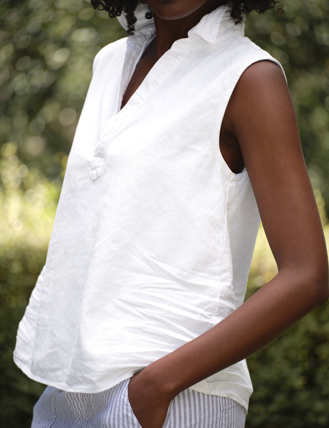 Olivia Sleeveless Polo