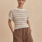Ciara Stripe Knit Top