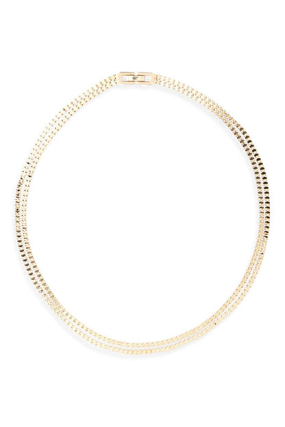 Double Amalfi Chain Necklace