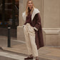 Annalise Reversible Wrap Coat
