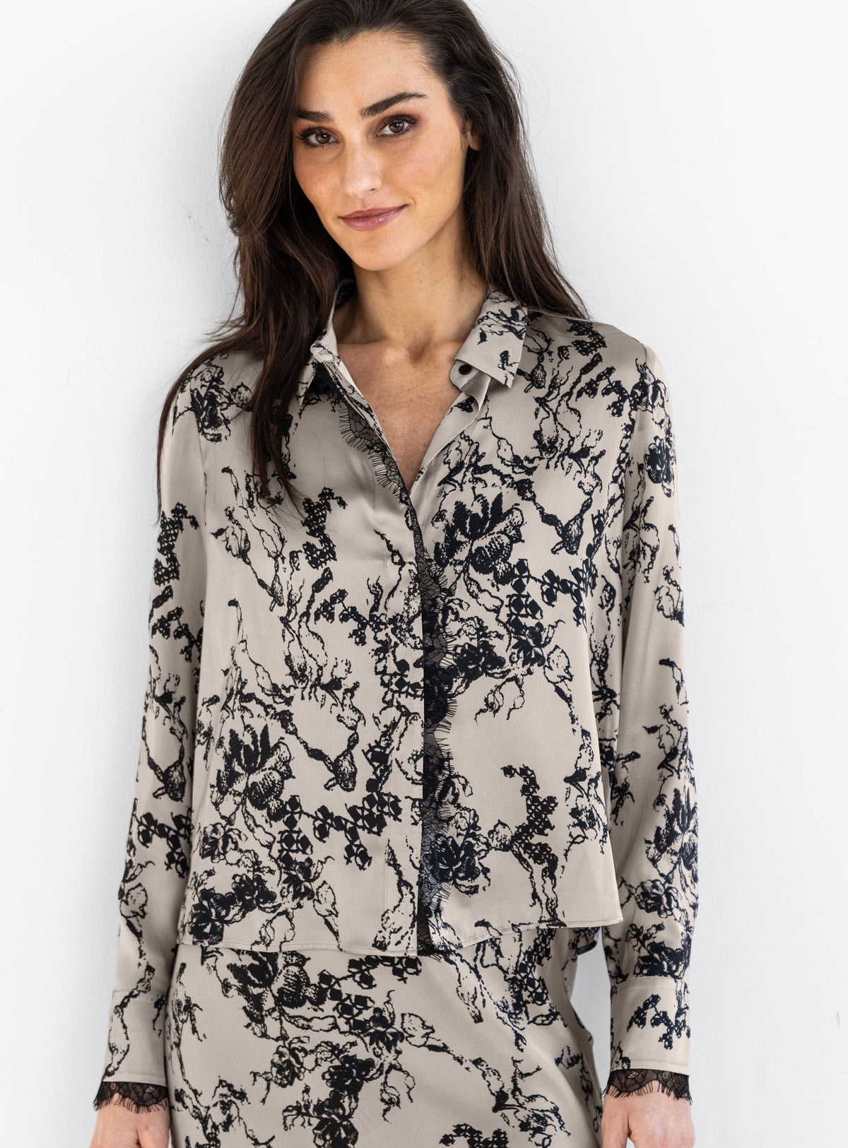 Lacey Le Top Printed
