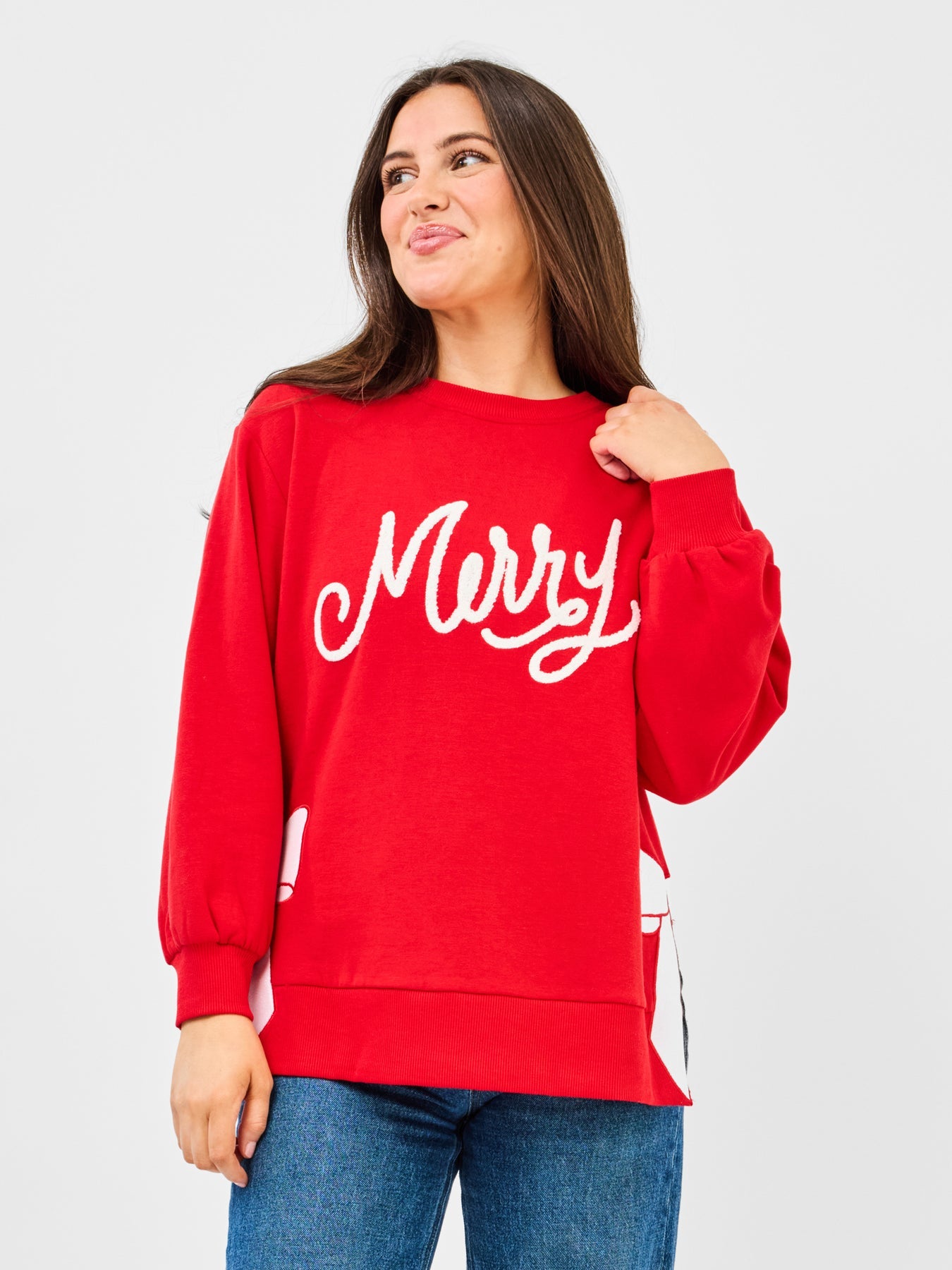 Merry Bow Sweatshirt
