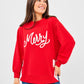 Merry Bow Sweatshirt