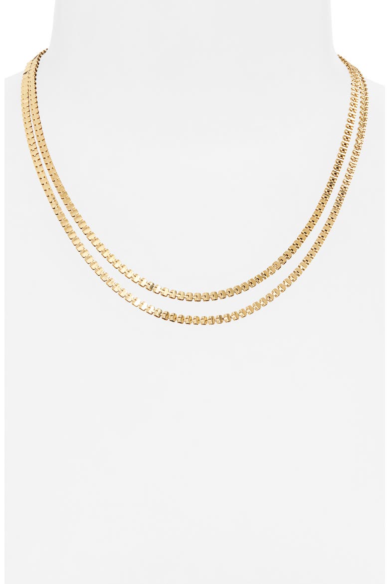 Double Amalfi Chain Necklace