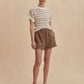 Ciara Stripe Knit Top