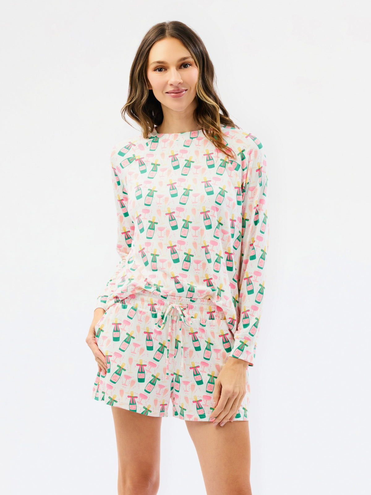 Annie Champagne Toast PJ's