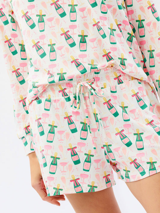 Annie Champagne Toast PJ's