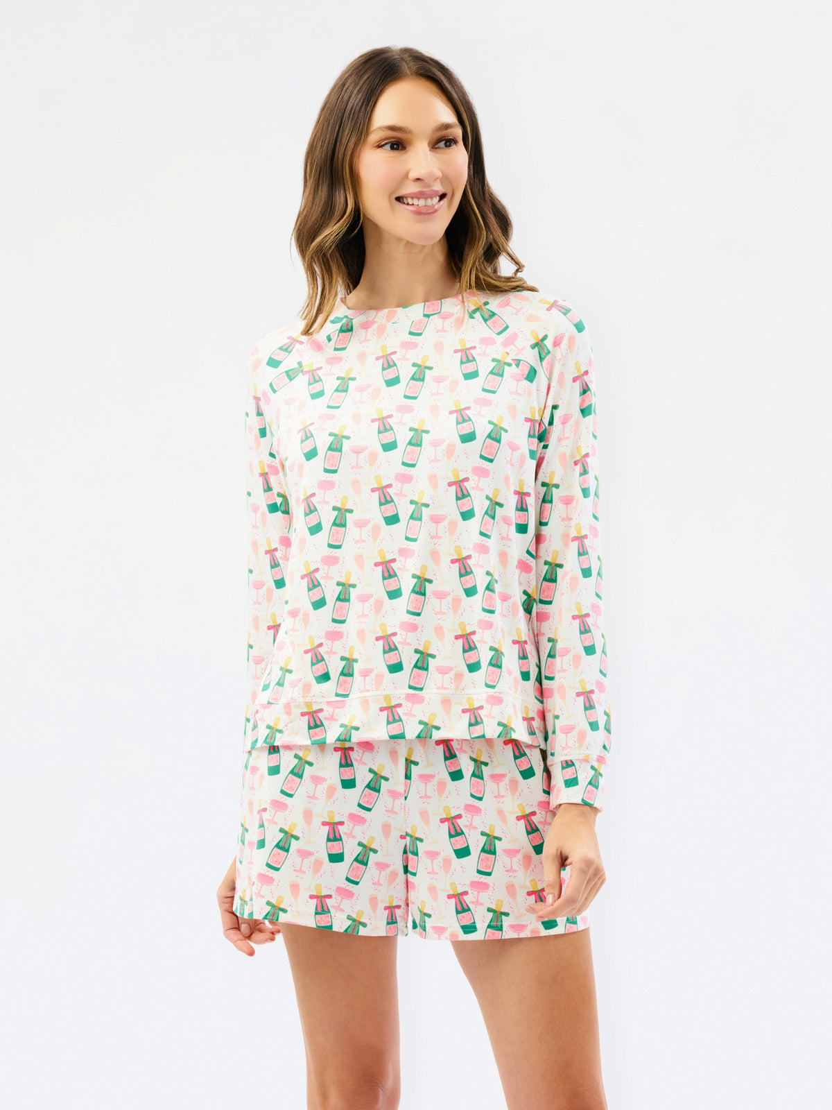 Annie Champagne Toast PJ's