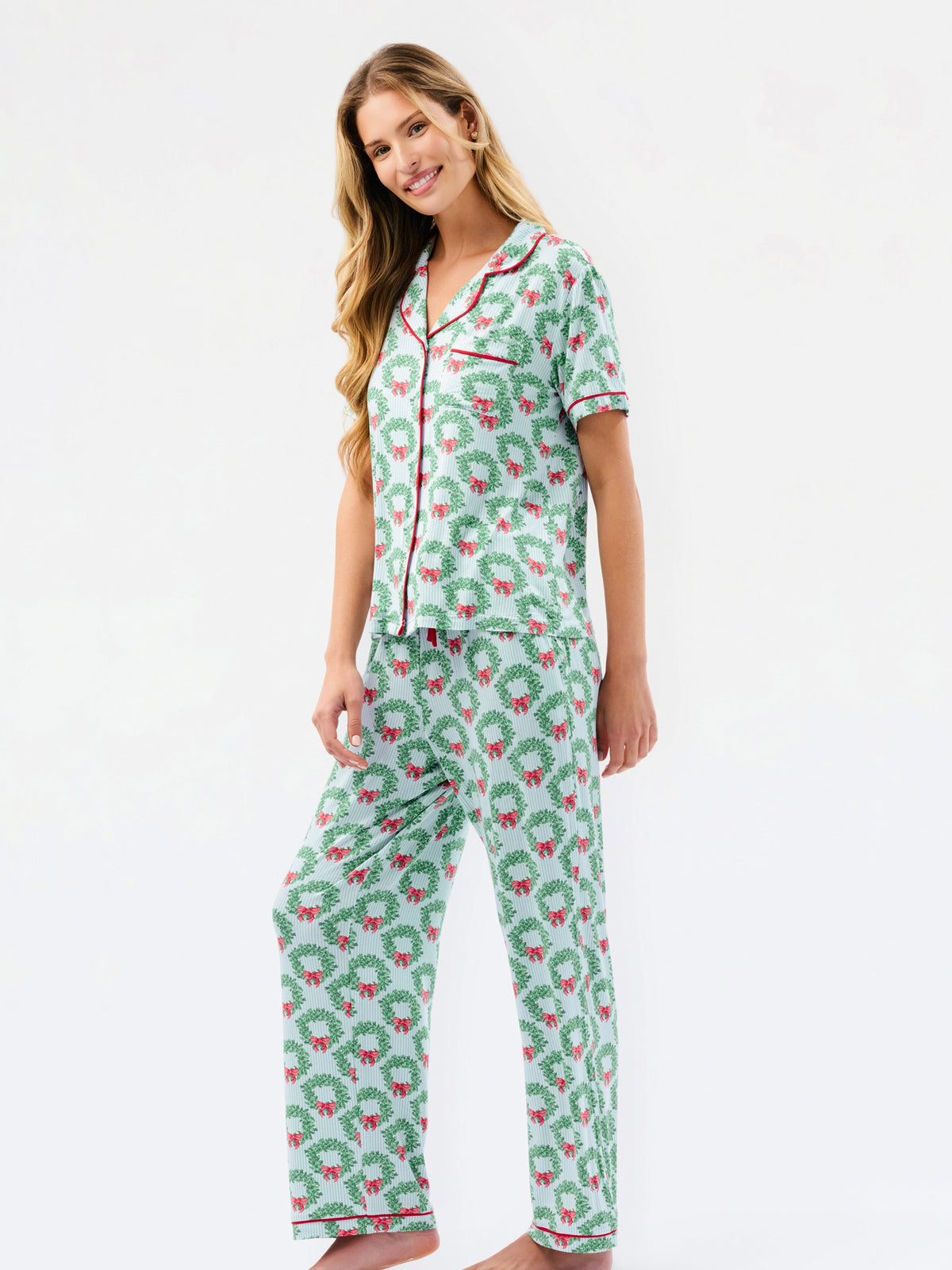 Charlotte Wreath & Ribbon PJ's