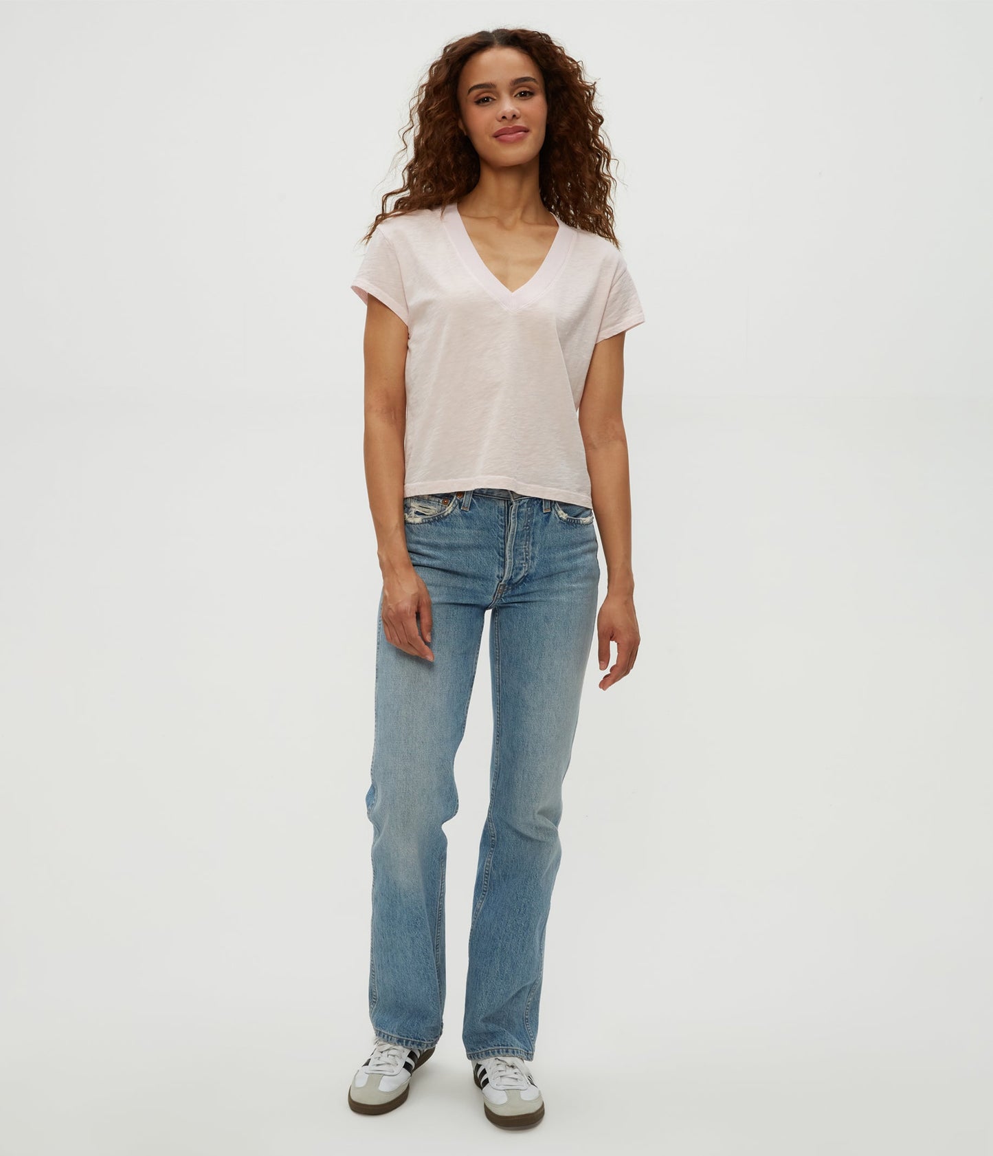 Harlan Crop V-Neck