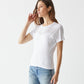 Victoria Shirred Tee