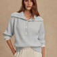 Filey Plated Sweater