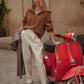Maura Half Zip Rib Knit